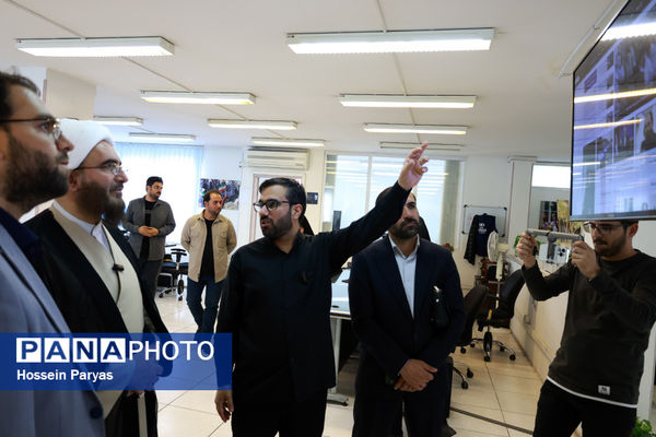 بازدید حجت‌الاسلام حاج علی‌اکبری رئیس شورای سیاستگذاری ائمه جمعه از خبرگزاری پانا