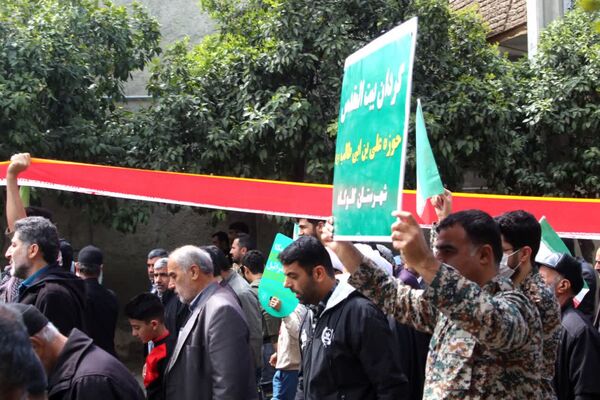 راهپیمایی روز جهانی قدس در گلوگاه 