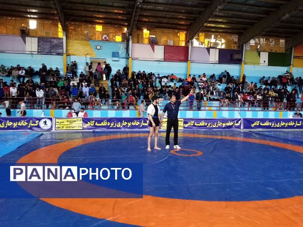 رقابت ۳۵۰ کشتی گیر در تربت جام 