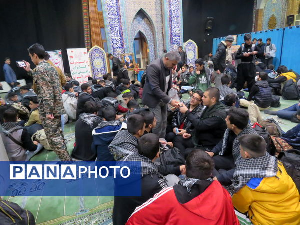 اعزام کاروان راهیان نور از مدارس متوسطه دوم پسرانه منطقه پردیس 