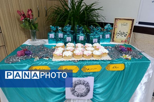 حضور دانش‌آموزان مدارس ناحیه دو شهرری در جشن ولادت حضرت فاطمه (س)