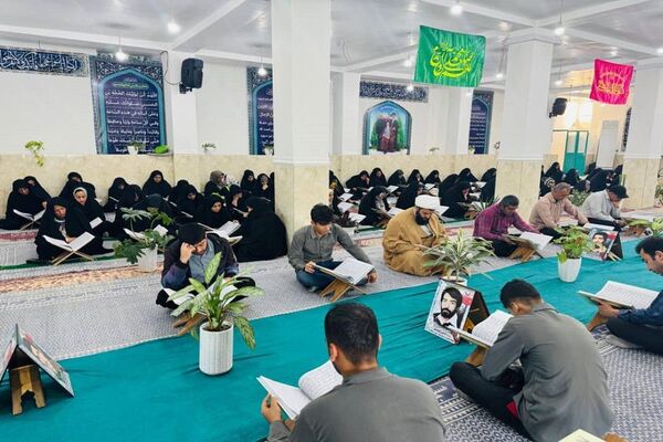 ترتیل خوانی قرآن کریم در شبانکاره