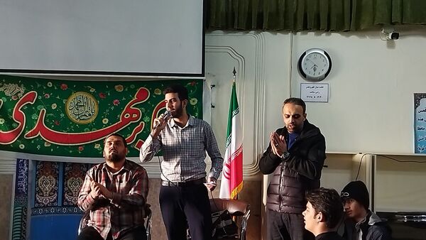 مراسم میلاد حضرت مهدی (عج) در دبیرستان شاهد ابوذر غفاری نیشابور 