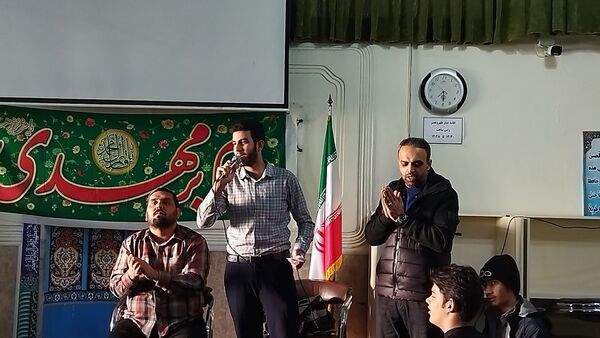 مراسم میلاد حضرت مهدی (عج) در دبیرستان شاهد ابوذر غفاری نیشابور 