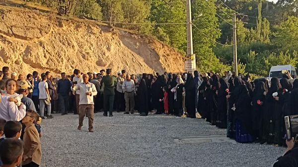 استقبال پر‌شور مردم دهستان کریک از کاروان خدام رضوی