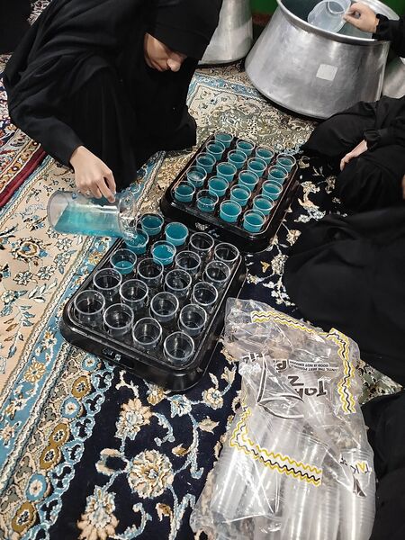 برپایی موکب مردمی در شهرستان بروجرد 