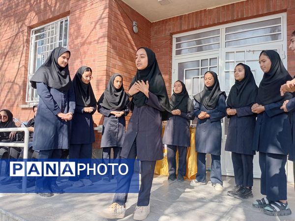 جشن میلاد حضرت زینب (س) در دبیرستان مادرمهربان خلیل آباد