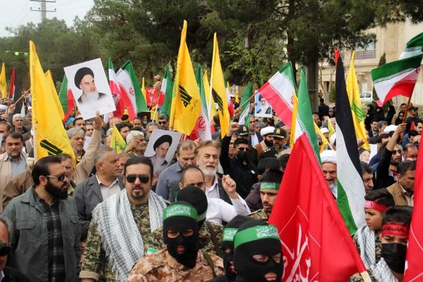 راهپیمایی روز جهانی قدس در شهرستان سمنان 