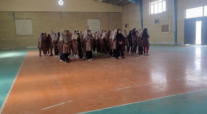 درخشش دختران کونگ‌فوکار رضوان در مراسم انتخابات انجمن‌های ورزشی مدرسه فروغ 