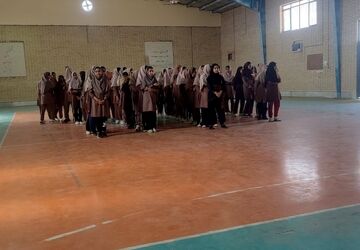 درخشش دختران کونگ‌فوکار رضوان در مراسم انتخابات انجمن‌های ورزشی مدرسه فروغ 