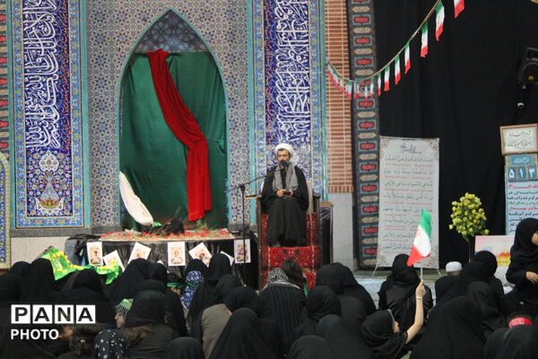 مراسم شیرخوارگان حسینی در منطقه پردیس