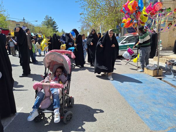 همبستگی مردم شهرستان گناباد در راهپیمایی روز قدس