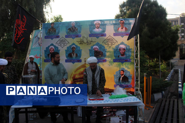 عزاداری سالروز شهادت امام جعفر صادق(ع) در تیپ 83 روحانیون رزمی تبلیغی