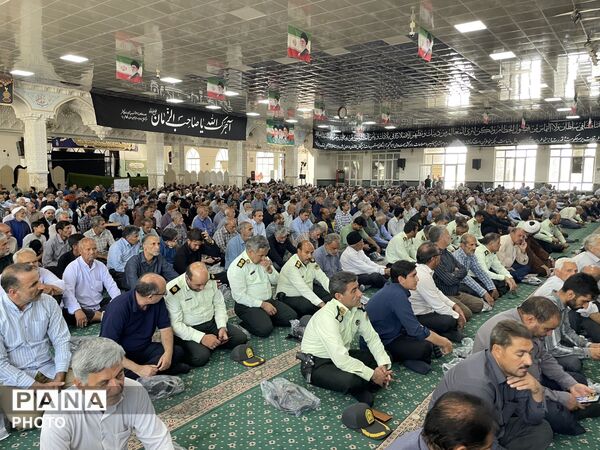 نماز عبادس سیاسی جمعه در شهرستان کاشمر 
