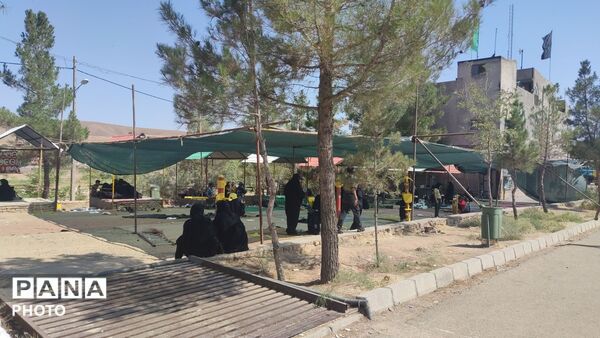میقان الرضا محلی برای استراحت زائران پیاده روی امام رضا (ع)