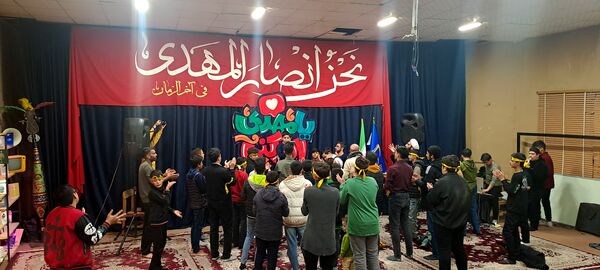  هیات هفتگی دانش‌آموزی انصار المهدی در نیشابور 