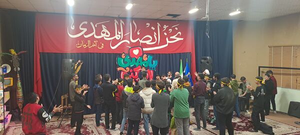  هیات هفتگی دانش‌آموزی انصار المهدی در نیشابور 