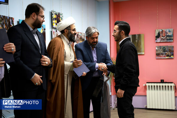 افتتاح نگارخانه و تحریریه دانش‌آموزی خبرگزاری پانا