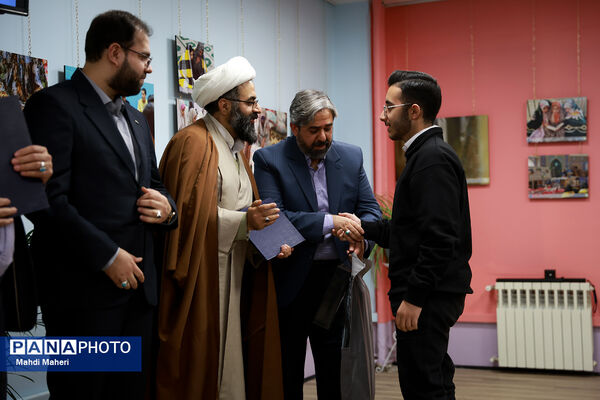 افتتاح نگارخانه و تحریریه دانش‌آموزی خبرگزاری پانا