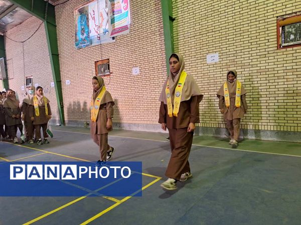 جشن پویایی و نشاط در مدرسه فاطمیه حاجی‌آباد