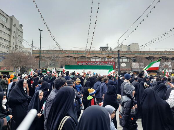  حضور پر شکوه مردم ایران
