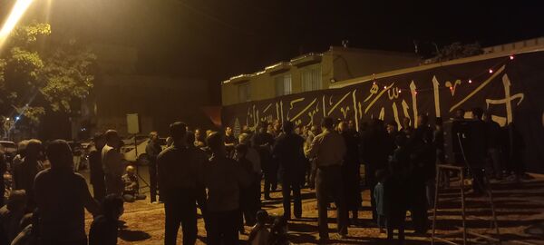 روضه خیابانی در شهرستان کاشمر