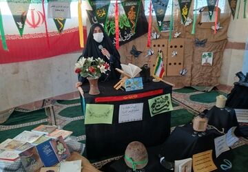 حال‌وهوای معنوی ایام فاطمیه در مدرسه انسیه