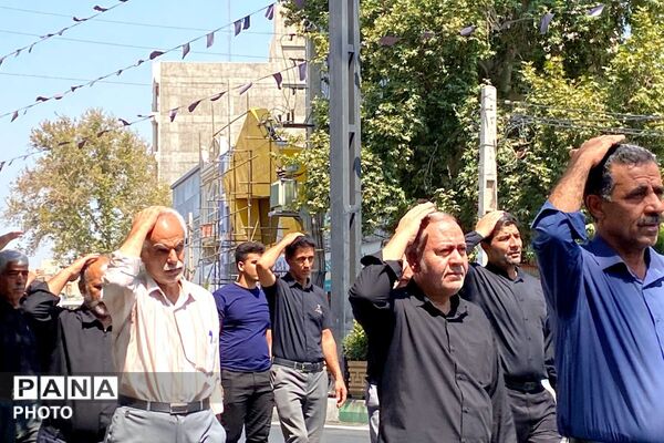راهپیمایی جاماندگان اربعین با حضور پرشور مردم پیشوا