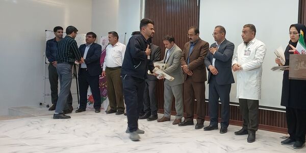 جشن روز کارگر در بیمارستان شهدا لردگان 