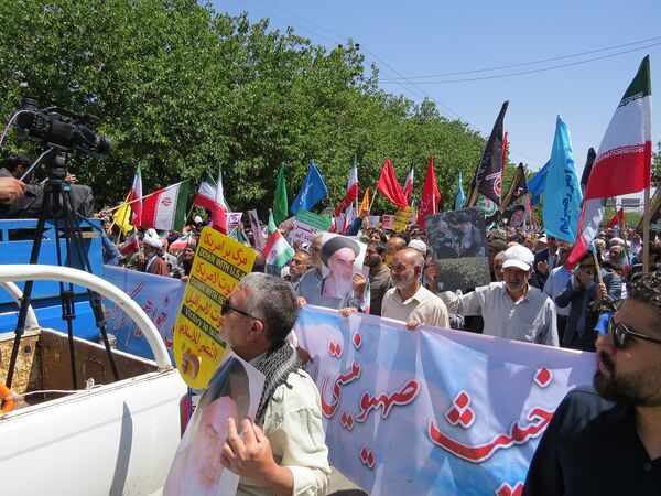 برگزاری راهپیمایی جمعه‌های خشم در بجنورد