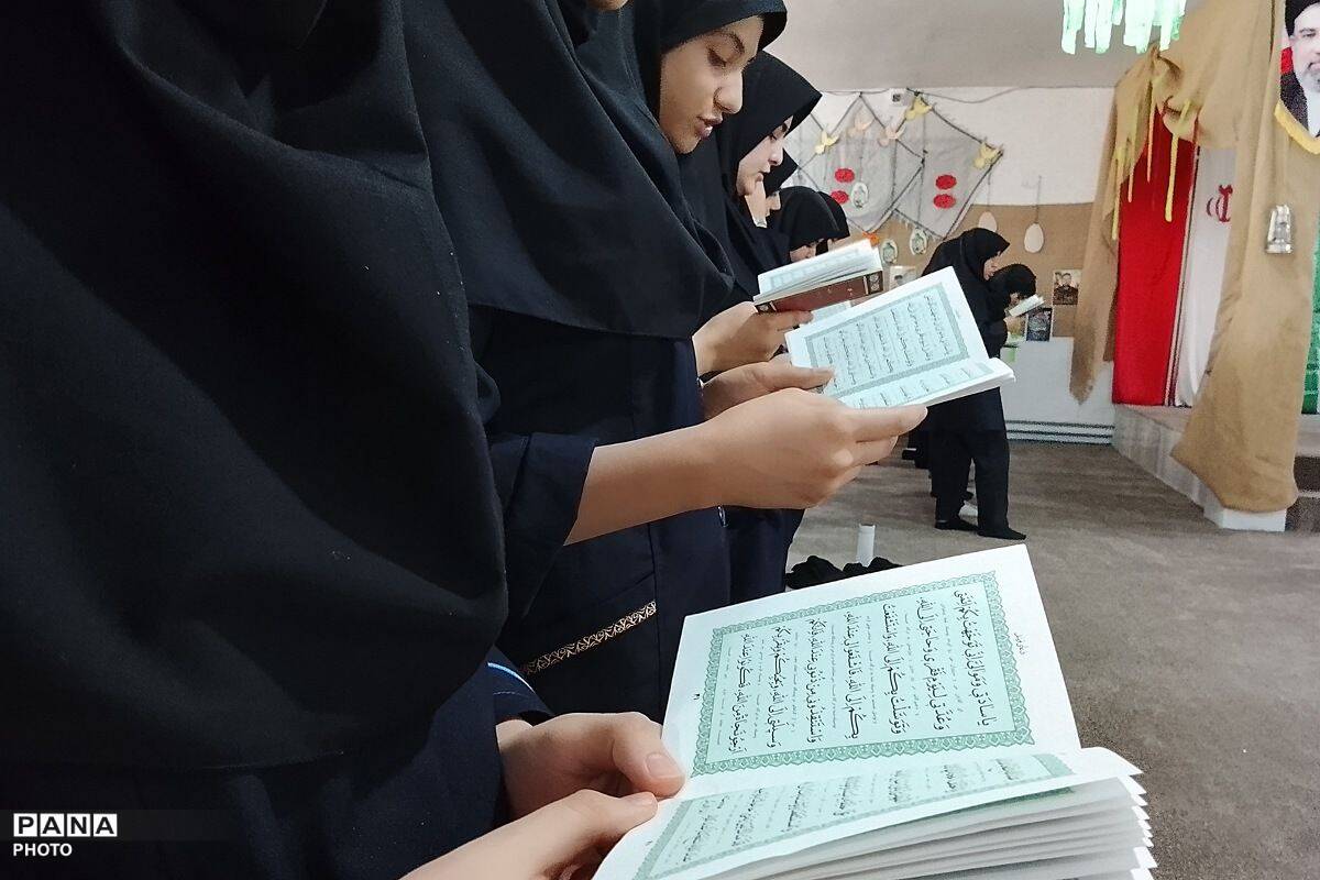 شنبه های مهدوی در مدرسه شاهد مرضیه 