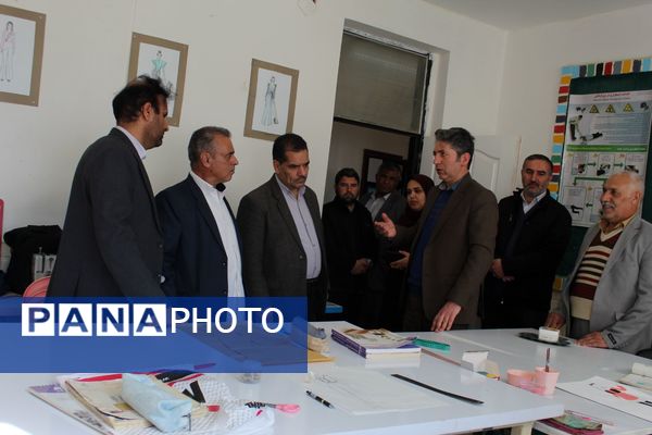 افتتاح دبستان شش کلاسه جانباز حاج عباس علی مجدی در فاروج 