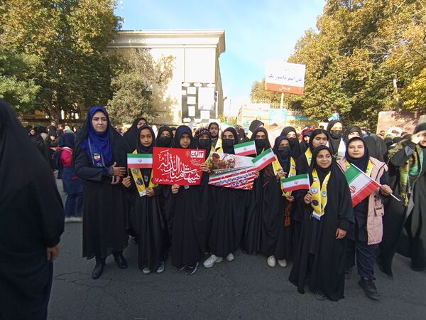 راهپیمایی ۱۳ آبان در خراسان رضوی