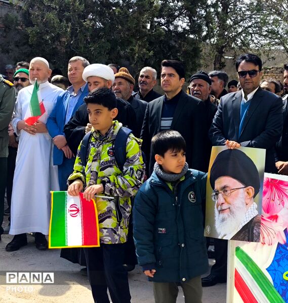 راهپیمایی قدس شهرستان مانه 