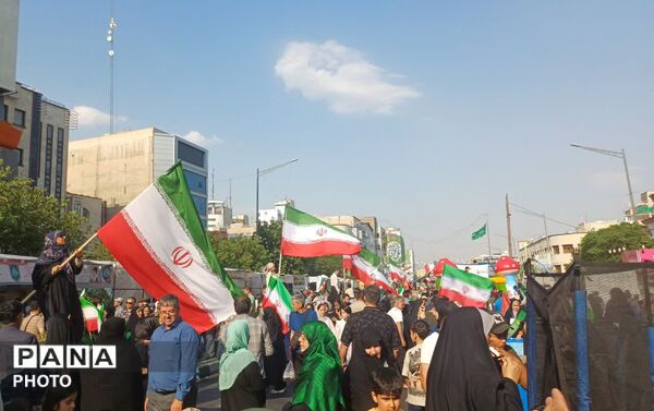 پیوند ناگسستنی دین و میهن در راهپیمایی عید غدیر