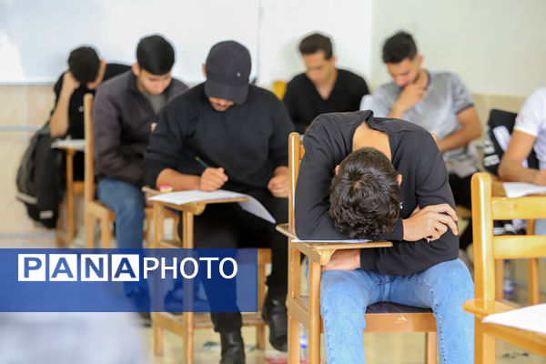 تب داغ کنکور در استان فارس