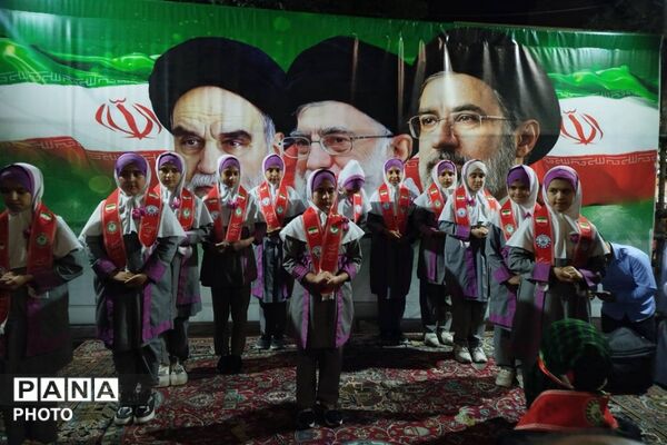 تجمعات شبانه با حضور پرشور پیشتازان؛ صحنه هایی از پویایی، همبستگی و امید
