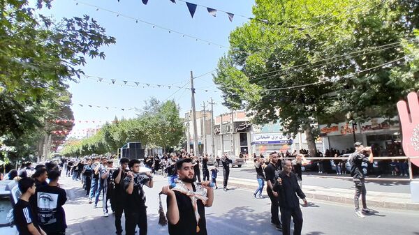 مراسم تاسوعای حسینی در کرج