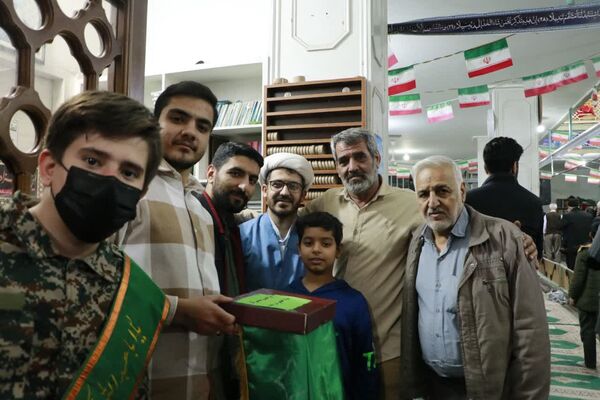 مراسم سالگرد شهید مدافع امنیت «حسن مختارزاده»