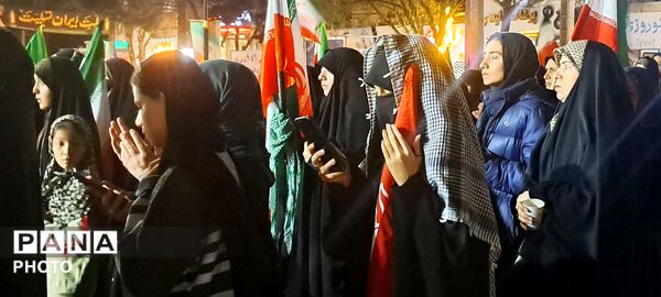 جلوه هایی از حضور باشکوه مردم آشخانه در راهپیمایی