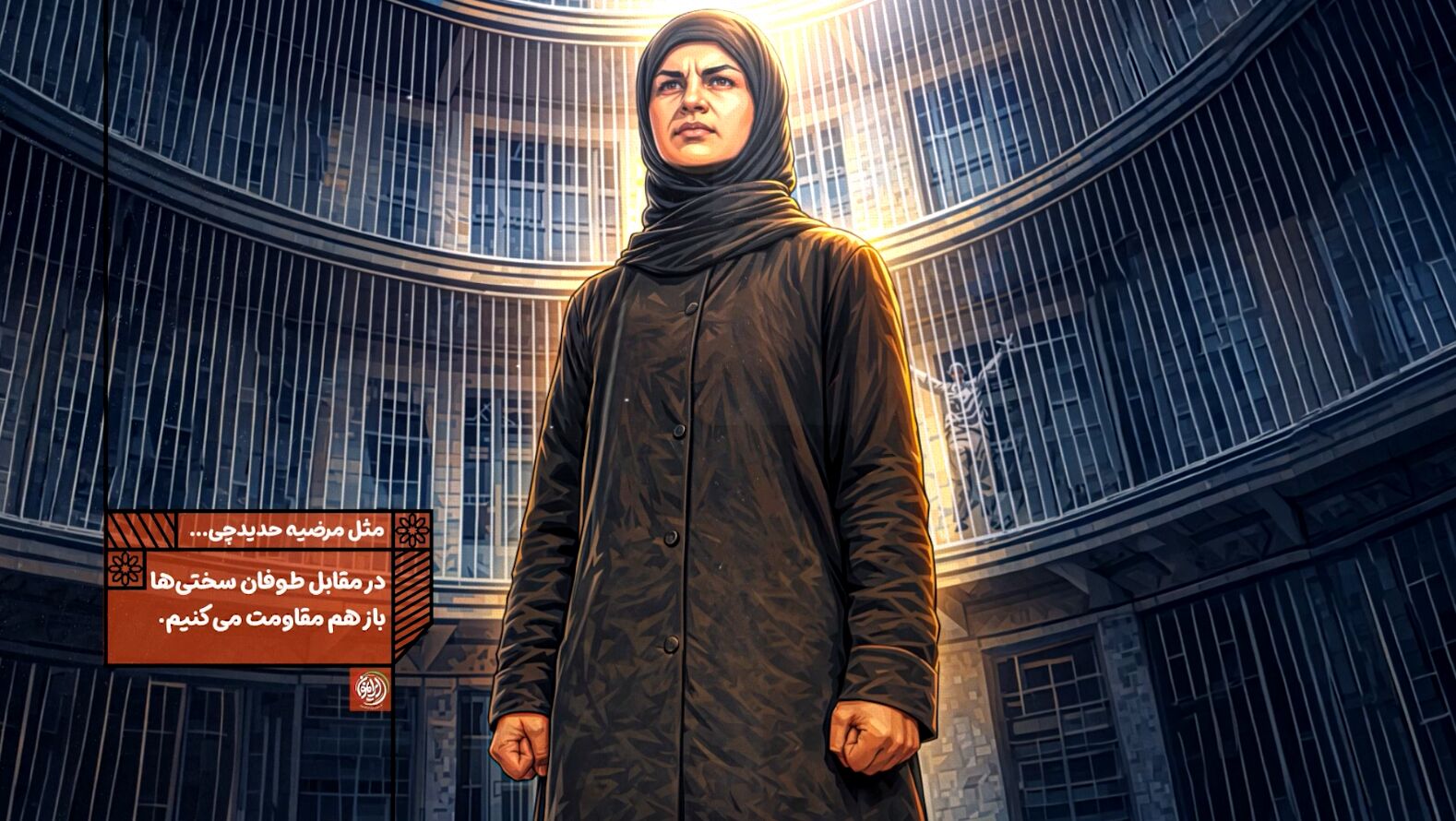 در مقابل طوفان سختی ها بازهم مقاومت می کنیم