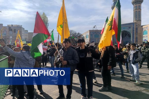 حماسه باشکوه یوم ا... ۱۳ آبان در استان اردبیل 