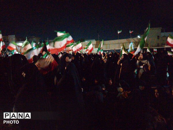 حضور مردم همیشه در صحنه حاضر شهرستان کهنوج و ایجاد حماسه‌ای دیگر