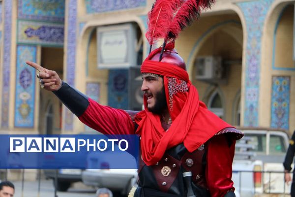 اجرای تئاتر مذهبی در آستان مقدس امامزاده بی‌بی‌سکینه صفادشت 