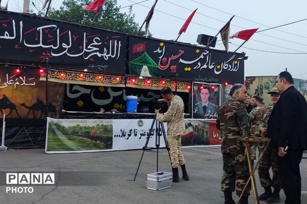 تمرینِ ایثار در مکتب حسینی؛ عملیات آماده‌سازی موکب سازمان دانش‌آموزی رباط‌کریم کلید خورد