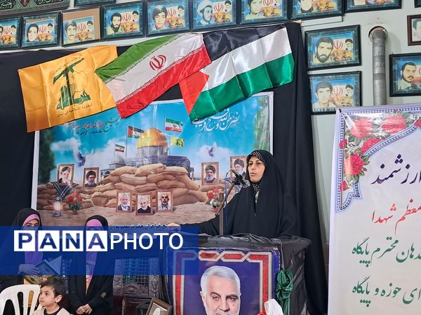 مراسم سالگرد شهادت سردار حاج قاسم سلیمانی در قائمشهر