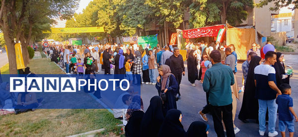 مردم غیور بروجرد در عید غدیر صدای وحدت و مقاومت در برابر اسرائیل جنایت کار