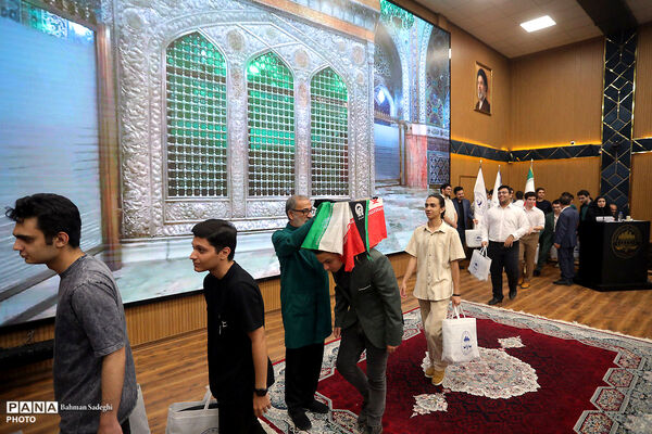 آیین رسمی بدرقه کاروان تیم‌های ملی المپیادهای علمی