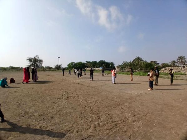بازی‌‌‌های بومی و محلی در روستای میرعوضی شهر شمیل بندرعباس 