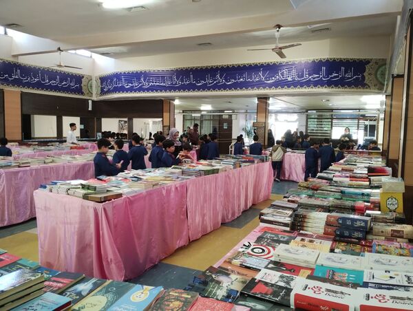 نمایشگاه کتاب کانون مهدیه همدان